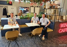 Robin, Rachel, Rogier, and Ralf from WINI Office Design.